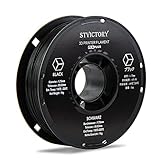 STVICTORY 3D Printer Filament 1.75mm, PLA Plus 3D Printing Filament, Dimensional Accuracy +/- 0.03 mm, 1kg Spool (2.2lbs), Fit Most FDM Printer (Black)