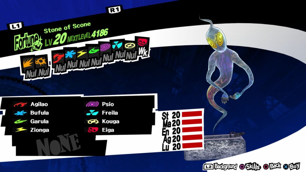 Persona 5 Stone of Scone